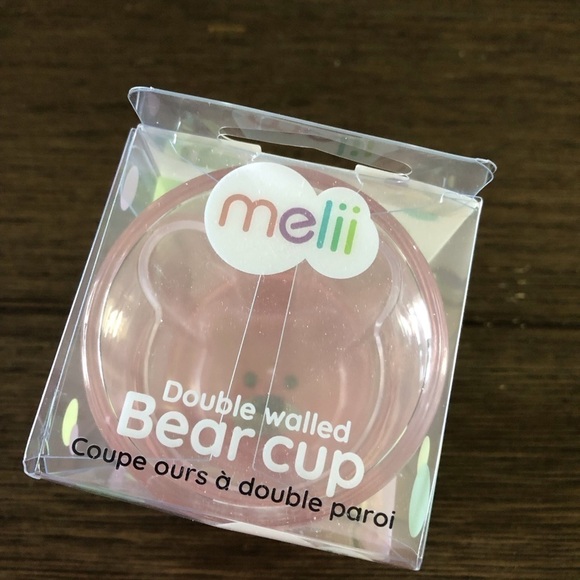 Melii Double-Walled Bear training Cup 12m+ - Picture 2 of 2